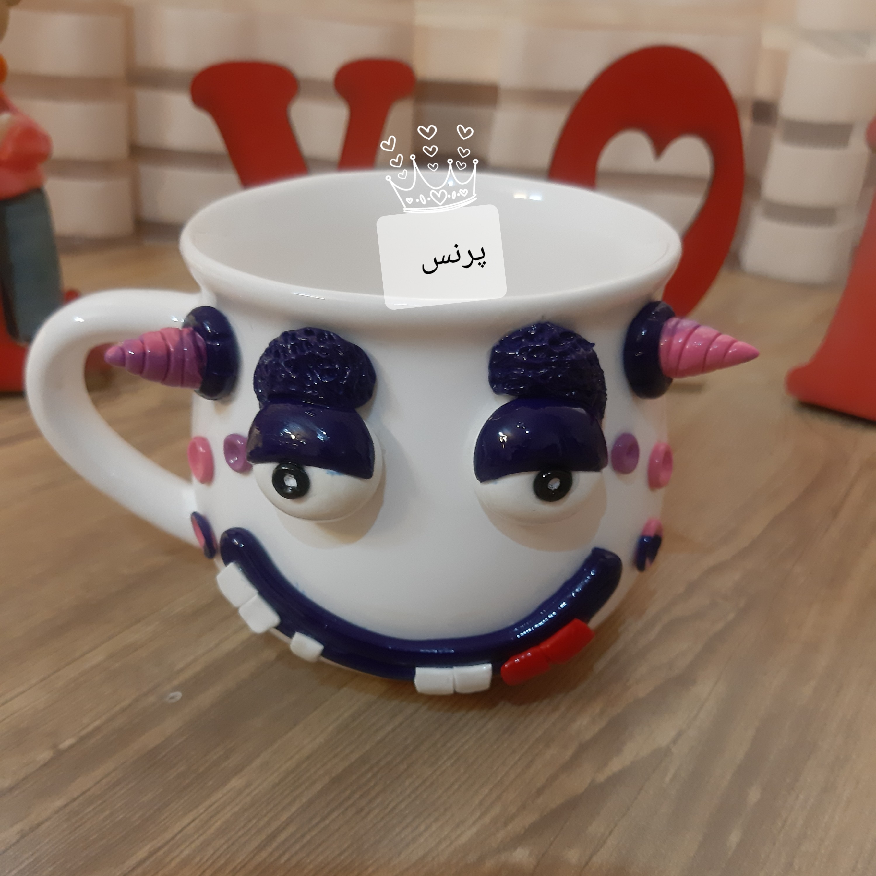 ماگ فنجونی خمیری غول خنگ 8
