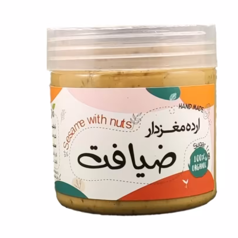 ارده  مغزدار ضیافت(300گرمی)به صرفه ،مقوی و خوشمزه 