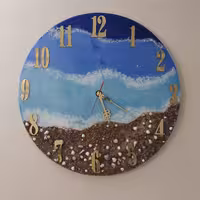 ساعت دیواری رزینی