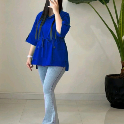 مانتو اسپرت زنانه داکرون مدل رستا(