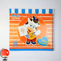 دفتر املا 50 برگ آونگ طرح گاو