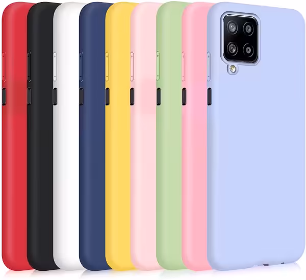قاب سلیکونی برای گوشی سامسونگ مدل Silicone Case for Samsung Galaxy A12