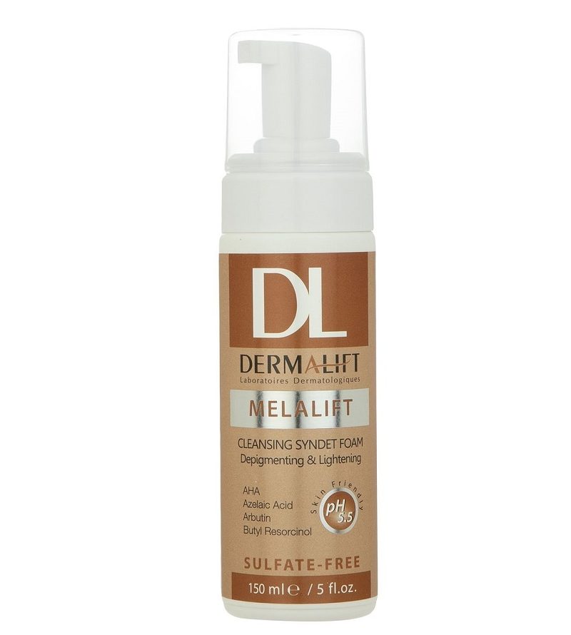 فوم شستشوی صورت روشن کننده پوست درمالیفت{مدل ملالیفت} 150ml
