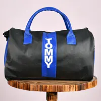 ساک ورزشی TOMMY چرم صنعتی داخل آستر سوزنی 18 در 25 در 46 کیفیت عالی قیمت مناسب ارسال فوری