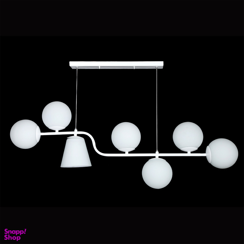 لوستر هفت شعله چشمه نور کد AC1247/7-WT