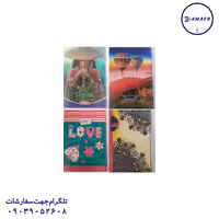 دفتر 80 خطی کلاسیک فنری تکنو