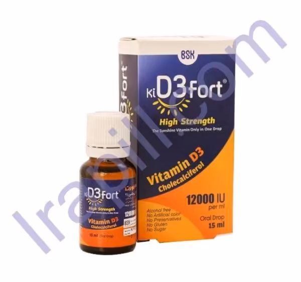 قطره کید 3 فورت بی اس کی 15 میلی لیتر