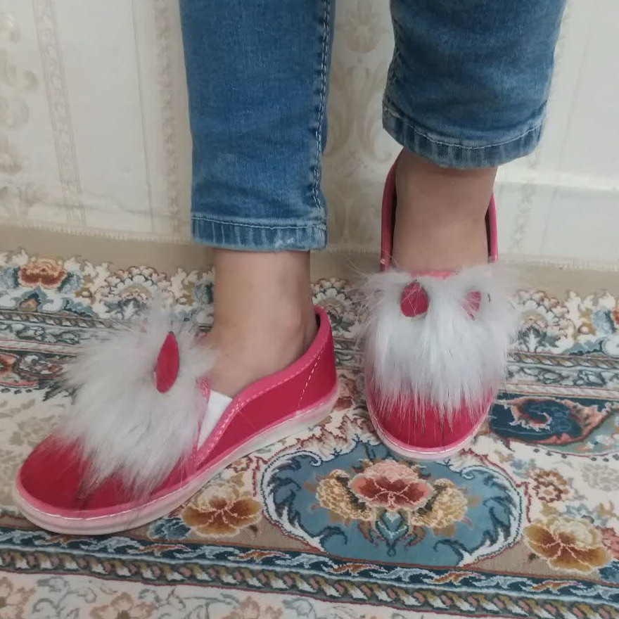 کفش دخترانه مدل خرگوش رنگ صورتی