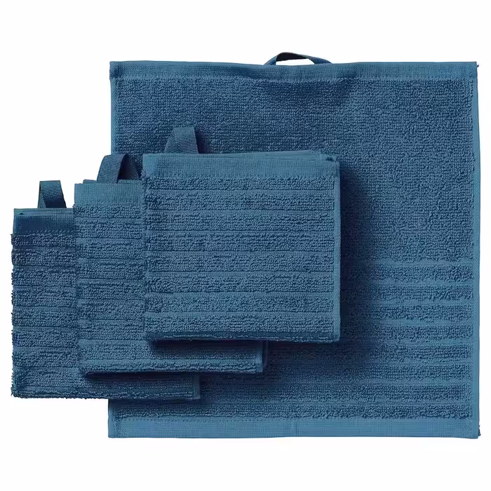 حوله ایکیا مدل VAGSJON کد 904.880.58  سایز 30x30 سانتی متر  بسته 4 عددی