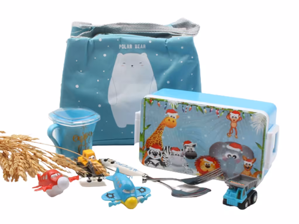 ظرف غذا و خوراکی دو طبقه (تنوع طرح)