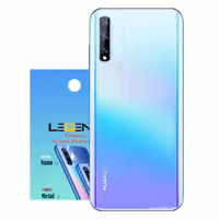 محافظ لنز دوربین لجند مدل نانو گلس مناسب موبایل هوآوی Y8p بسته 3 عددی