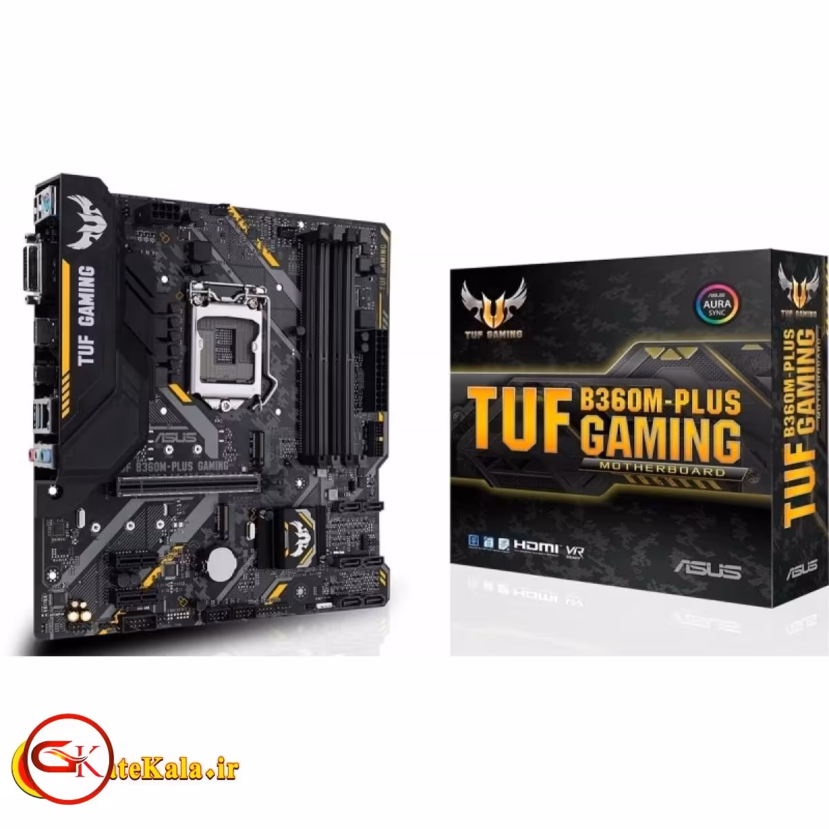 خرید و فروش مادربرد Asus TUF B360-PLUS GAMING با پشتیبانی LGA 1151