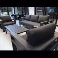 مبلمان باغی با رنگ ثابت ضد خش مقاوم دربرابر نور خورشید  