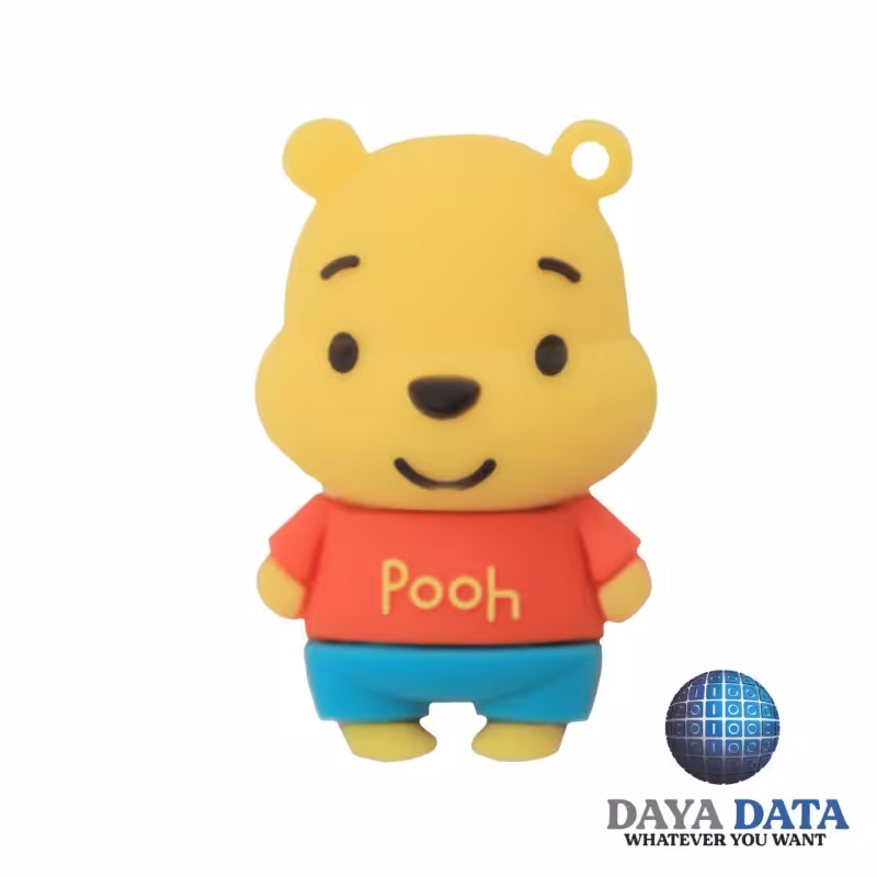 فلش مموری فانتزی دایا دیتا  خرس پو مدلPC1075-13 ظرفیت128GB-USB3