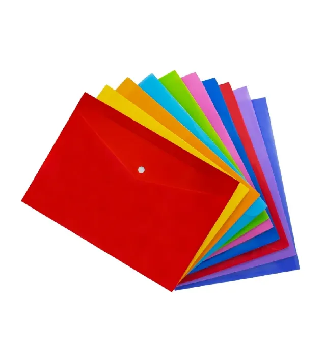 پوشه دکمه دار مدل A4-v15 بسته 10 عددی