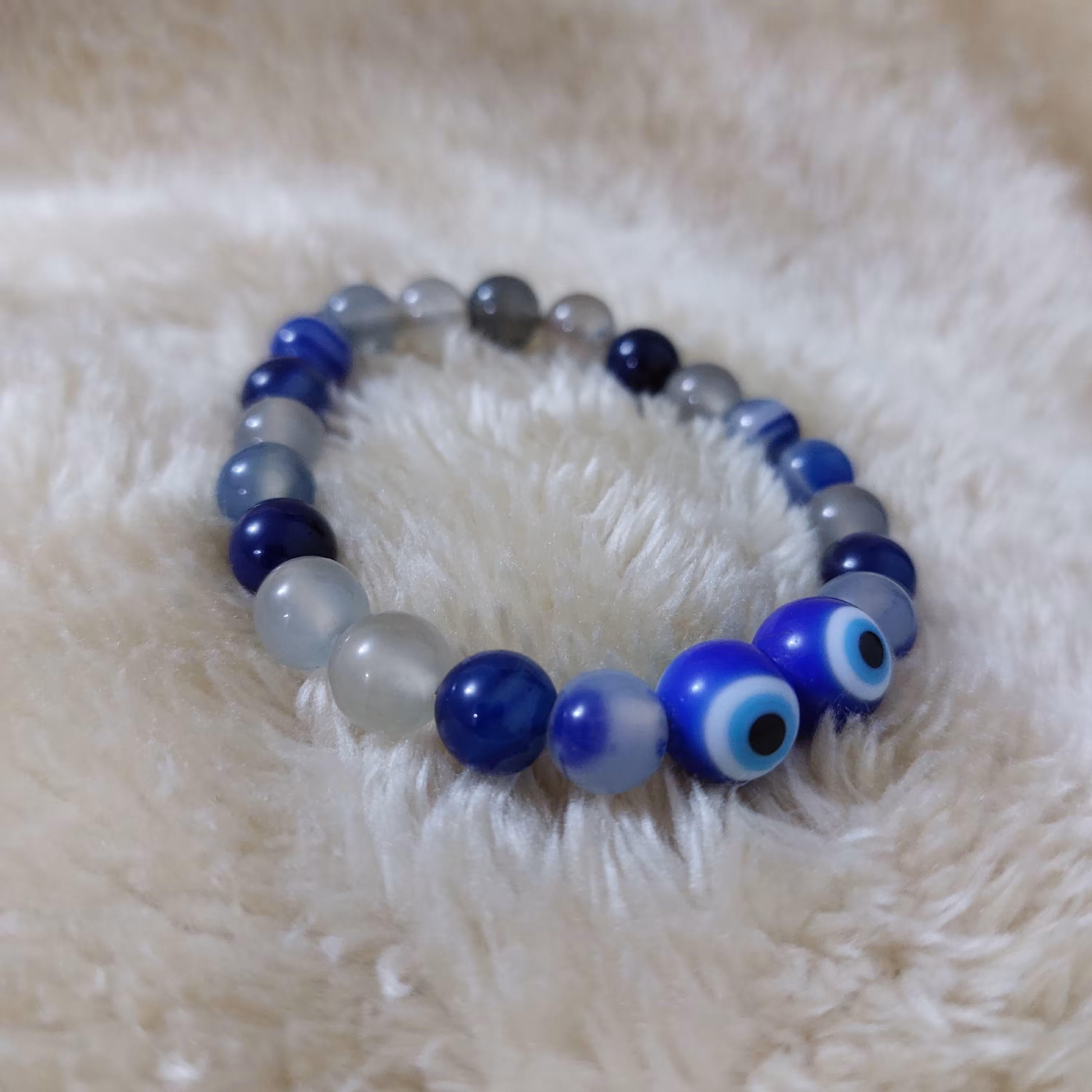 دستبند سنگی چشم نظر