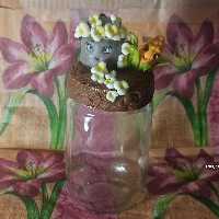 بانکه پفیلا خمیری نشکن دستساز  قابل شستشو تهیه شده از خمیر هوا خشک 