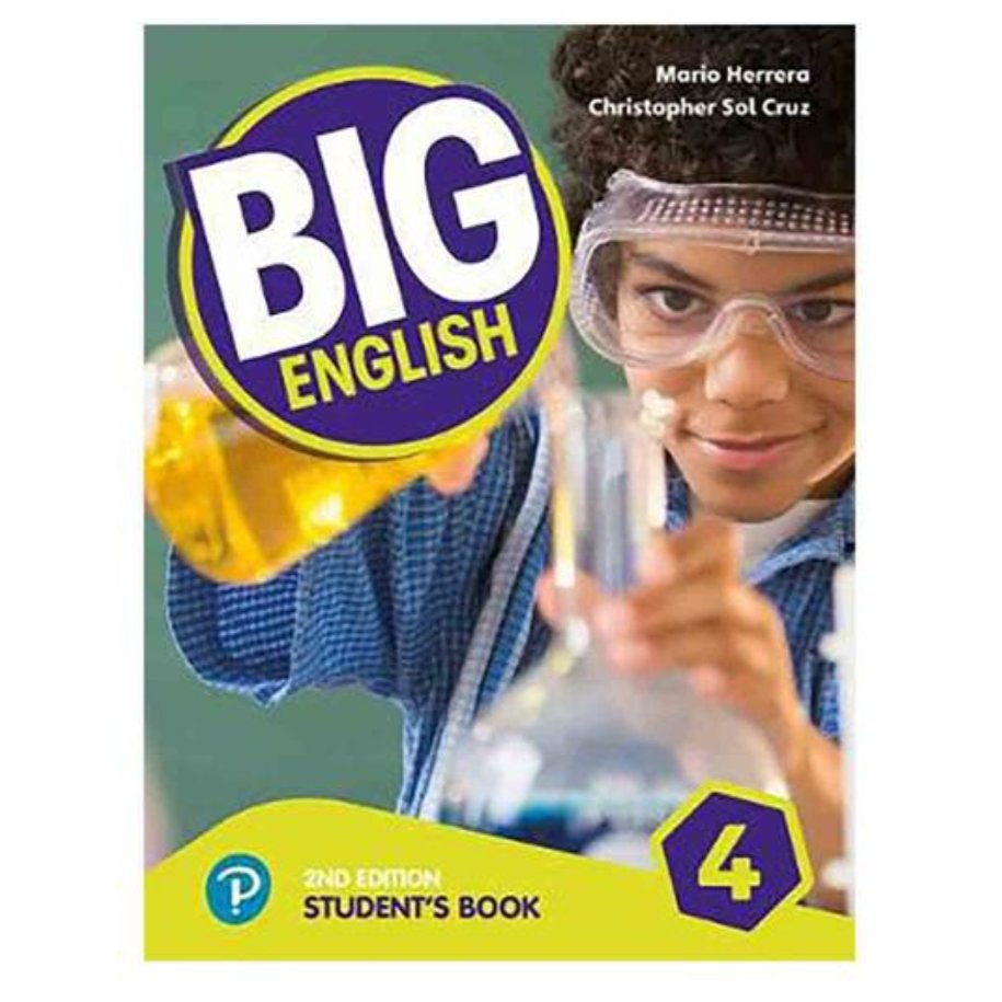 کتاب بیگ اینگلیش big English 4 (کتاب کار، کتاب دانش آموز و سی دی)