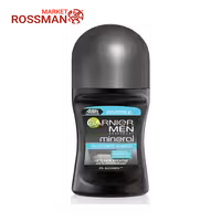 رول ضد تعریق مردانه گارنیر Garnier مدل Mineral Invisible حجم 50 میلی‌لیتر