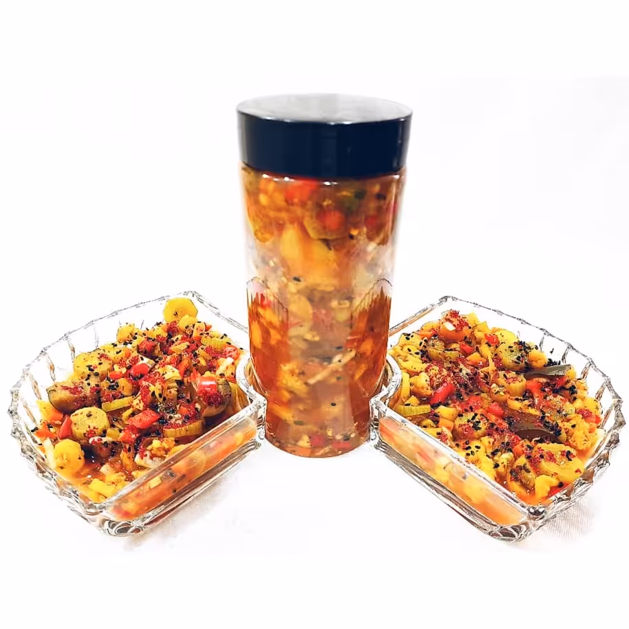 ترشی هفت لشکر خانگی