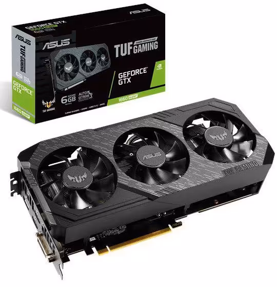 کارت گرافیک ایسوس مدل TUF 3-GTX1660S-6G-GAMING با حافظه 6 گیگابایت