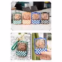 پنکه دستی  فانتزی 2 حالته دور کم و دور زیاد رنگ مشکی