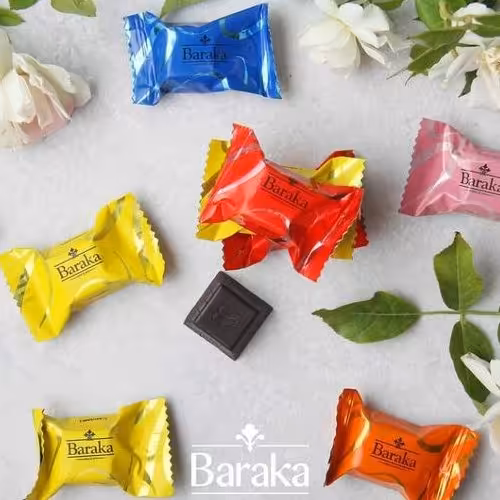 شکلات باراکا رنگین کمانی 500 گرمی (خومشزه)