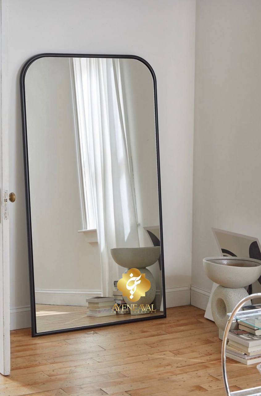 آینه چوبی ستاره | ابعاد 90 * 180 - آینه اول