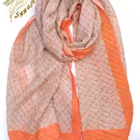 شال پلیسه طرح لویی ویتون(LY)