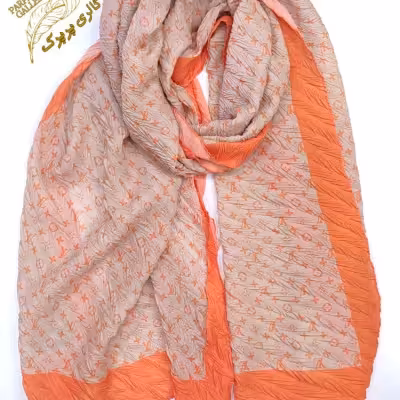 شال پلیسه طرح لویی ویتون(LY)