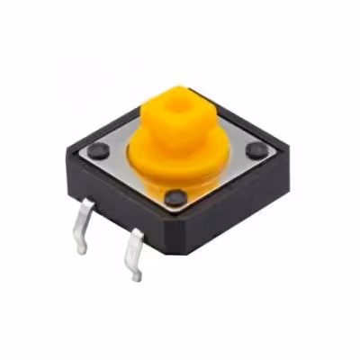 مجموعه 27 عددی تک سوئیچ کله خور 12x12x7.3mm زرد