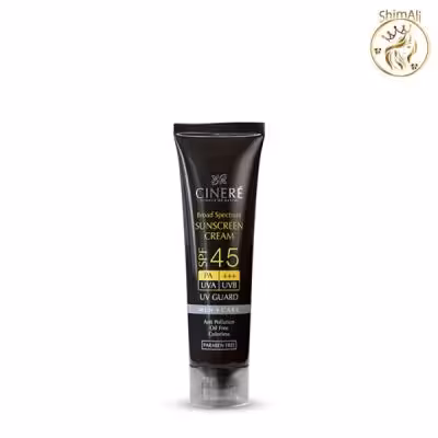 کرم ضد آفتاب SPF 45 بدون رنگ مخصوص آقایان
