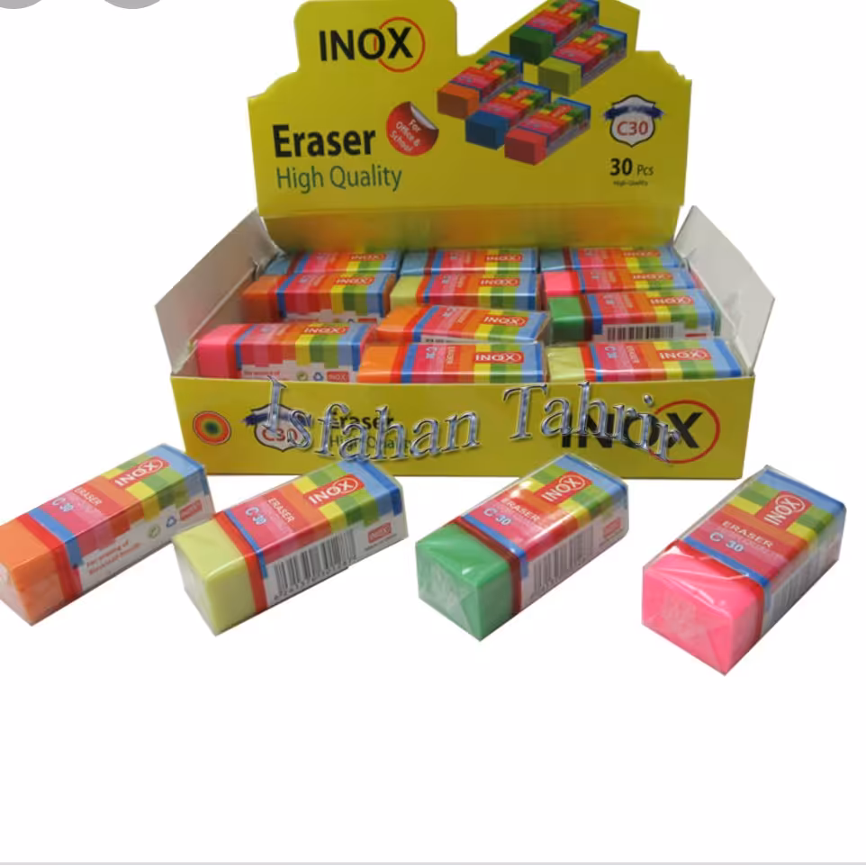 پاککن اینوکس کوچک رنگی  اینوکس  پاک کن