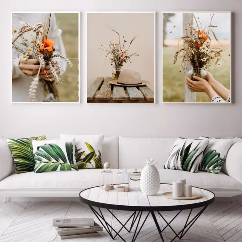 تابلو دکوراتیو 3تیکه کد0064