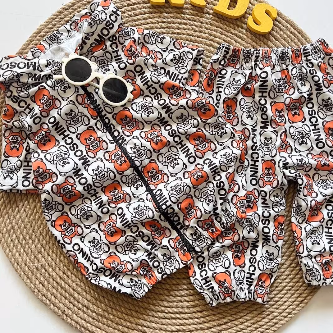 ست لباس اسپرت خرسی بچگانه2