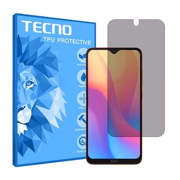 گلس شیائومی Redmi 8A مدل هیدروژلی پرایوسی برند تکنو کد S