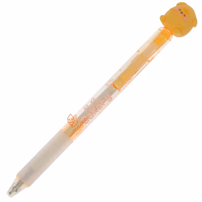 خودکار پاکن دار فانتزی نارنجی طرح خرگوش KUKI KK-6870