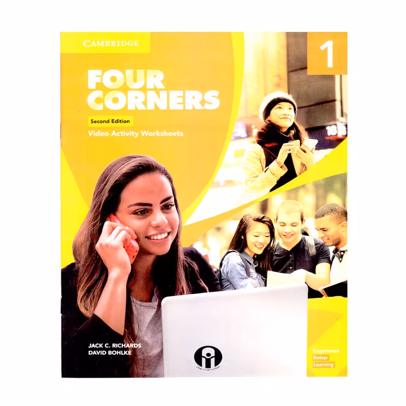 کتاب Four Corners 1 Video Activity Second Edition اثر Jack C. Richards And David Bohlke انتشارات الوندپویان