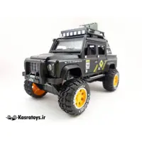 ماشین فلزی لندرور دیفندر  landrove defender مشکی مات