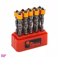 سری پیچ گوشتی دو سر چهار سو سامکو (Samco) مدل مغناطیسی کد YP-010 مجموعه 10 عددی