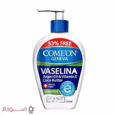 وازلین پمپی کامان حجم 300 میل