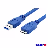 کابل هارد USB 3.0 کی نت مدل K-CUAMHDD12 به طول 1.2 متر