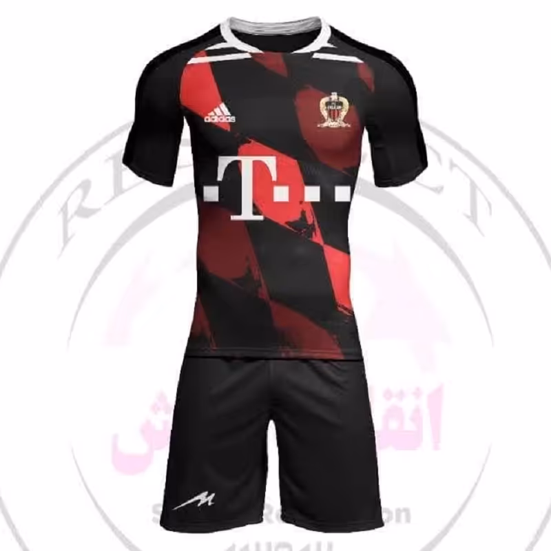 پیراهن و شورت ورزشی کد 114 چاپ جلو (تک-سفارشی)مشروط به مذاکره قبل از سفارش