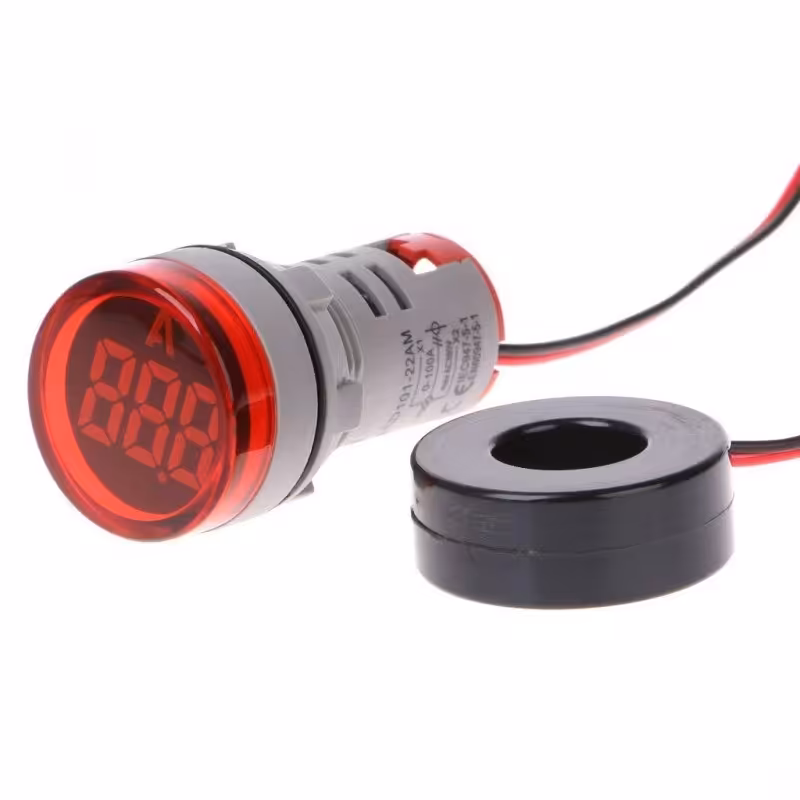 آمپر متر چراغ سیگنالی قرمز