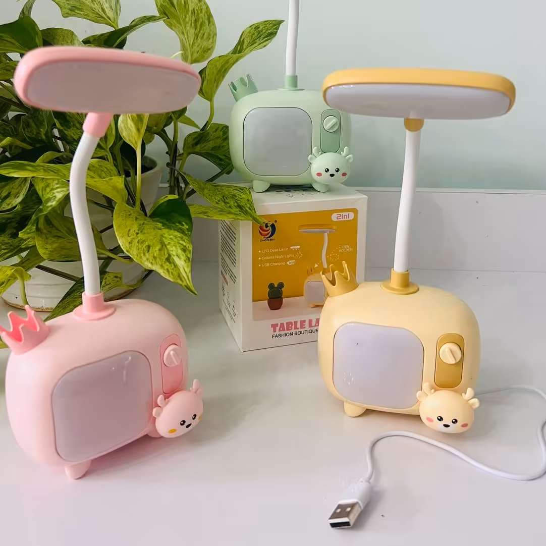 چراغ مطالعه و چراغ خواب مدل تلویزیون 