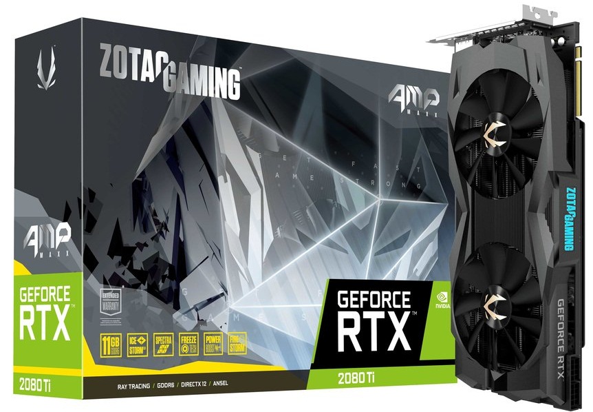 کارت گرافیک زوتک مدل GeForce RTX 2080 Ti AMP MAXX با حافظه 11 گیگابایت