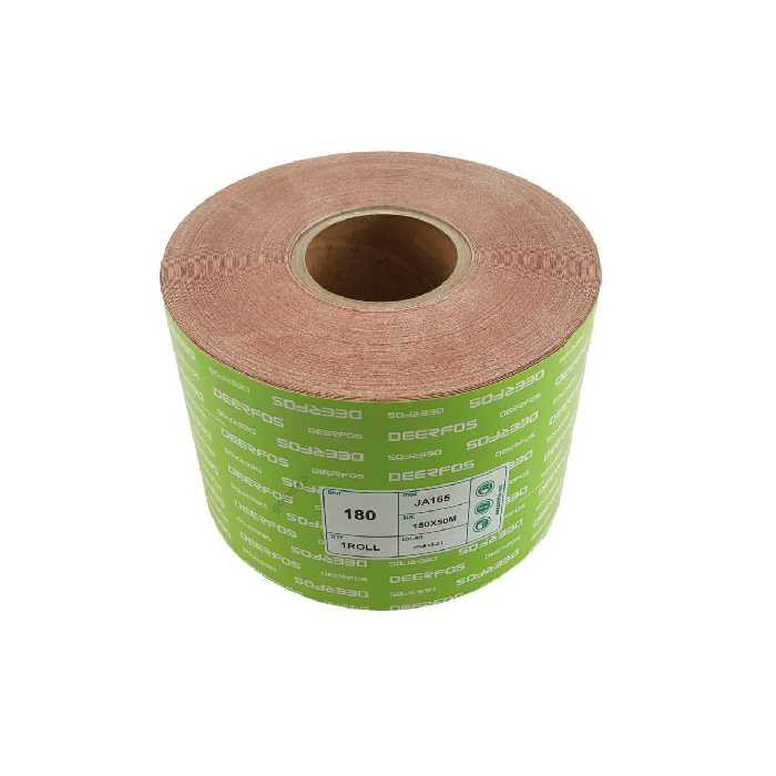 سنباده رول با دانه بندی (مش) 180 مدل JA165 دیرفوس DEERFOS