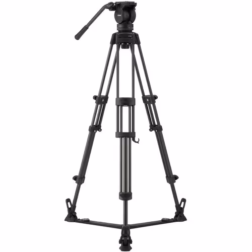 سه پایه فیلمبرداری لیبک مدل Libec LX5 Tripod With Pan and Tilt Fluid Head and Floor Spreader