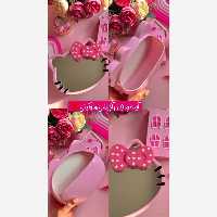 آینه طرح کیتی دارای محفظه برای لوازم التحریر یا لوازم ارایشی فانتزی کیوت دلبرانه پینترستی