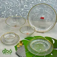 پک 33 پارچه ست پذیرایی سولو لب طلا